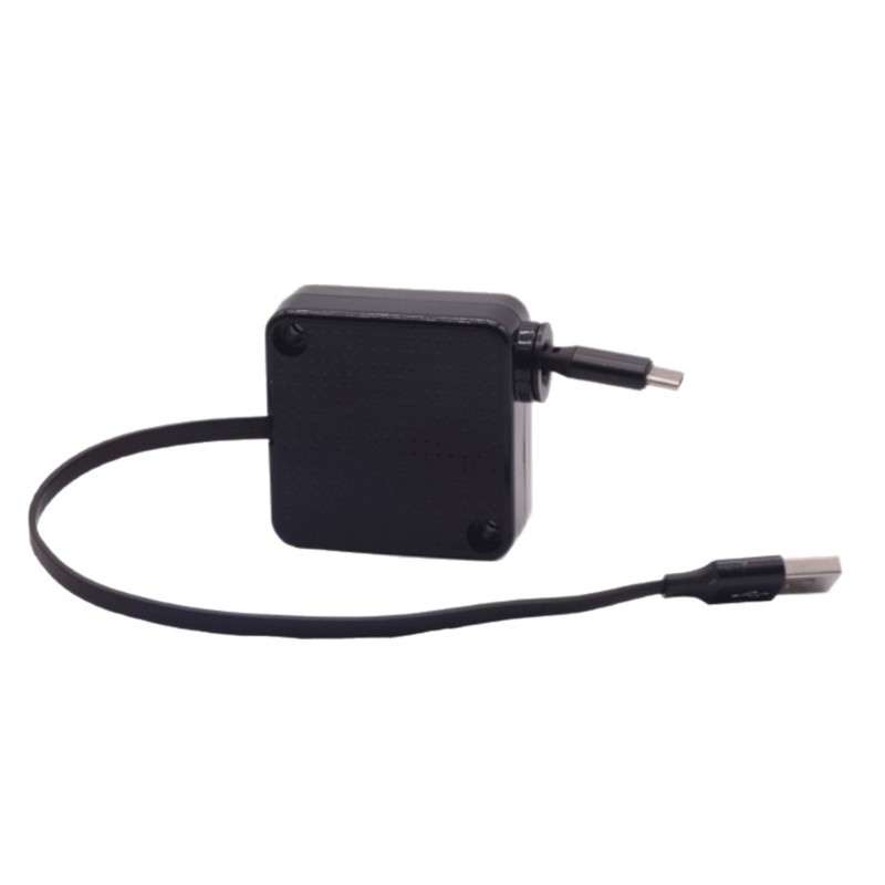 One Hand Operated Retractable Type C Cable 100W Quick Charge High Speed Data gallery