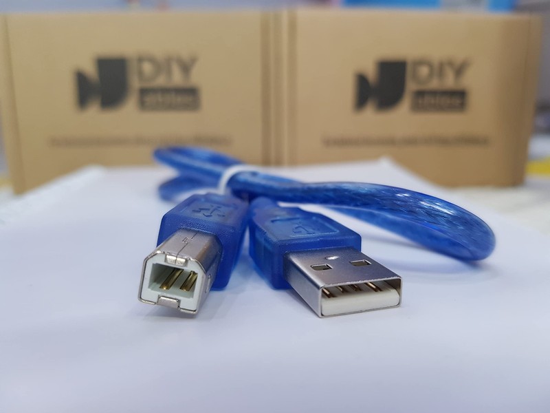 USB Cable for Arduino Uno Mega USB 2.0 Cable Type A/B Adapter 2 PCS gallery