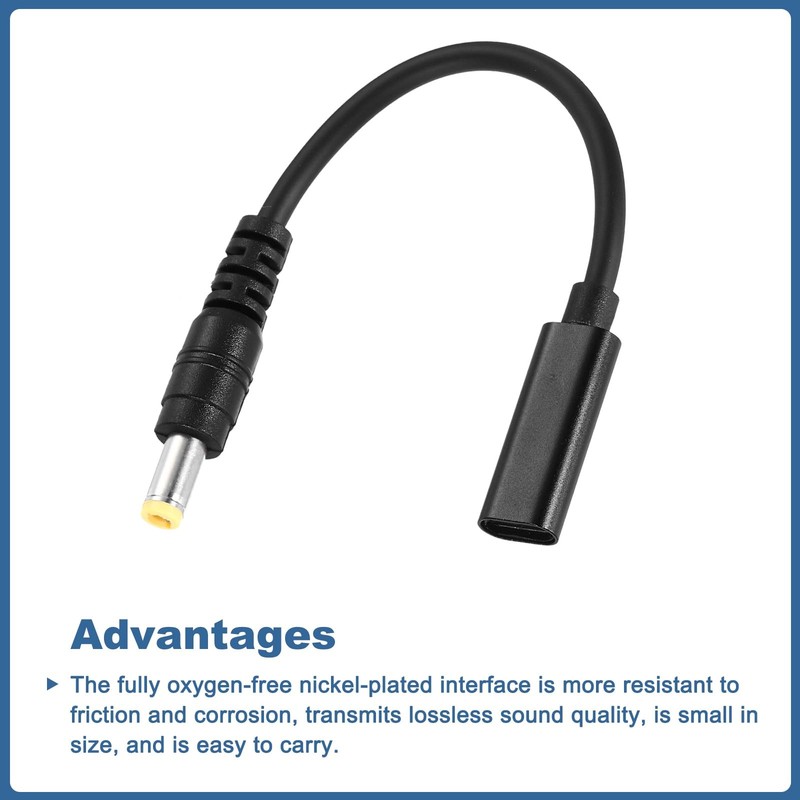 USB to DC Adapter, 5.5x2.5mm USB to DC DC to USB USB to DC Power Cable USB PD... gallery