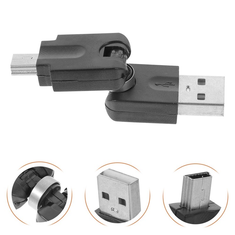 USB 5pin To Mini USB Adapter USB Extender Mini USB Connector Computer Accessory