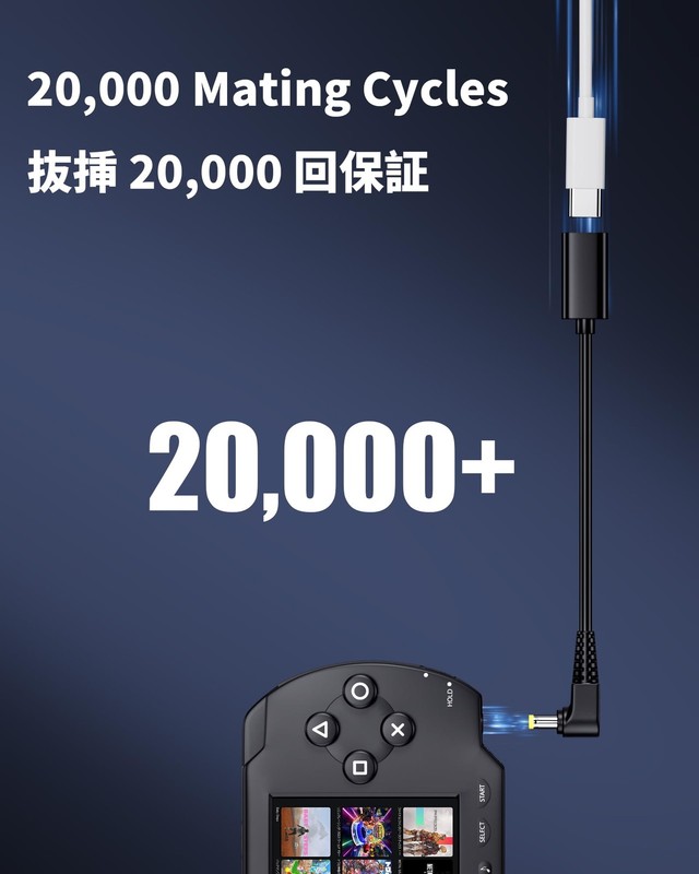 USB-C to PSP Charger Cable, 10cm Short Cord for PSP 1000, 2000, 3000, USB Typ... gallery