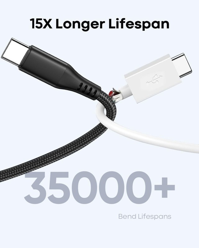 Long USB Cable 20 FT [Premium Nylon Braided] USB A to USB Cable Fast Charging... gallery