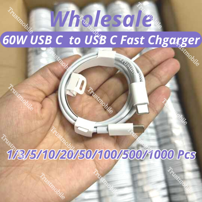 For Android iPhone 15 Pro USB C Type C Fast Charger Cord Charging Cord 3/6Ft Lot