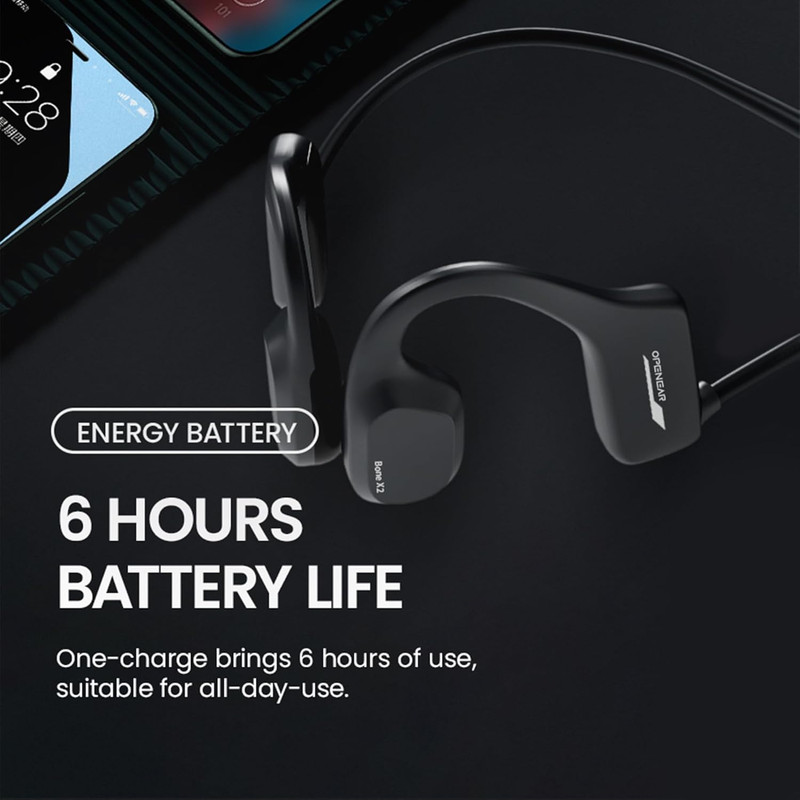 Magnetic Charging Cable 4-Pin 7.62Mm X2 Bone Conduction Open-Ear Wireless Headph gallery