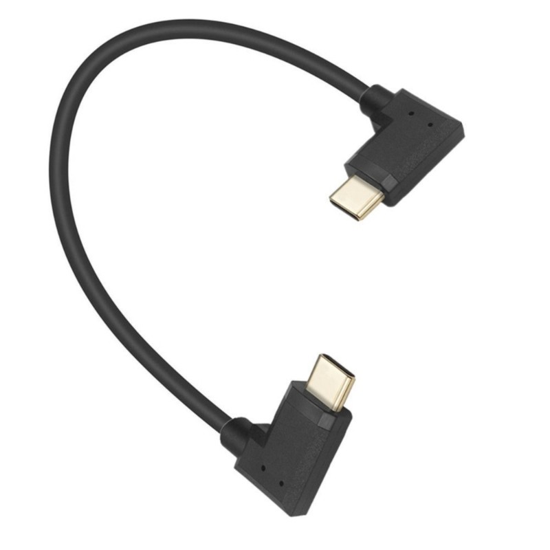 Type C Male to Male Right Angle Charger Cord 10Gbps Data Transfer Connector gallery