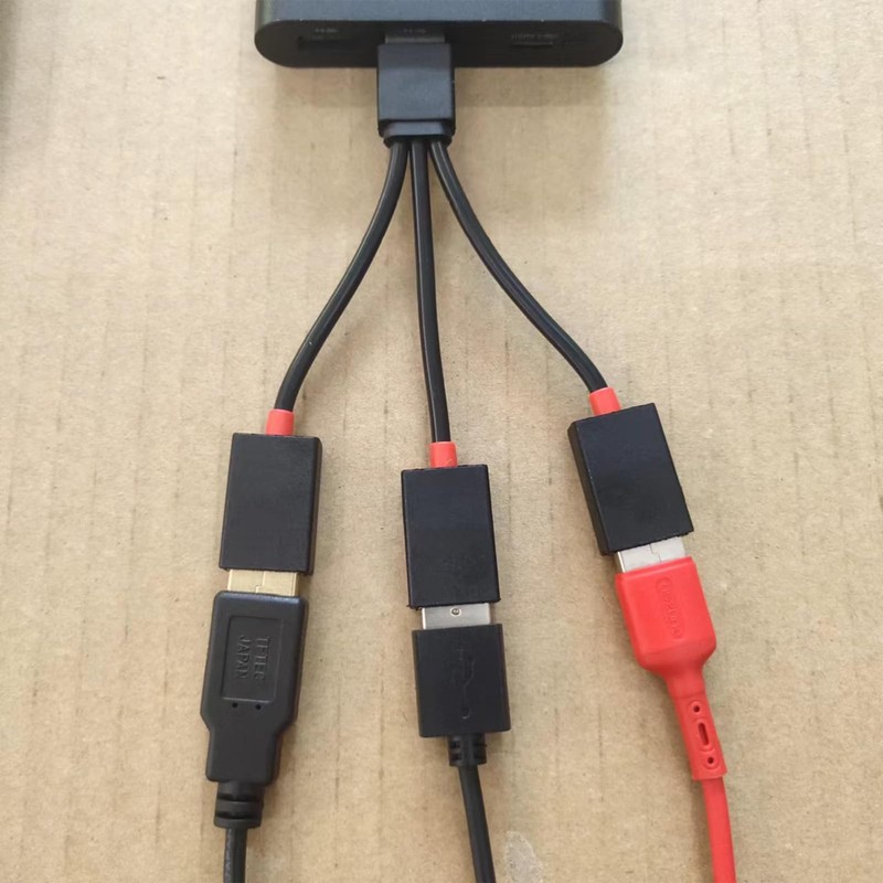3 in 1 USB Splitter Cable, USB Power Splitter 1 to 3 Female USB 2.0 Adapter 1... gallery