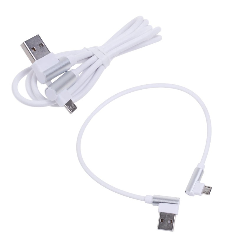 90 Degree USB Cable Right Angle L Shape Data Sync Charging Cord 0.3m gallery