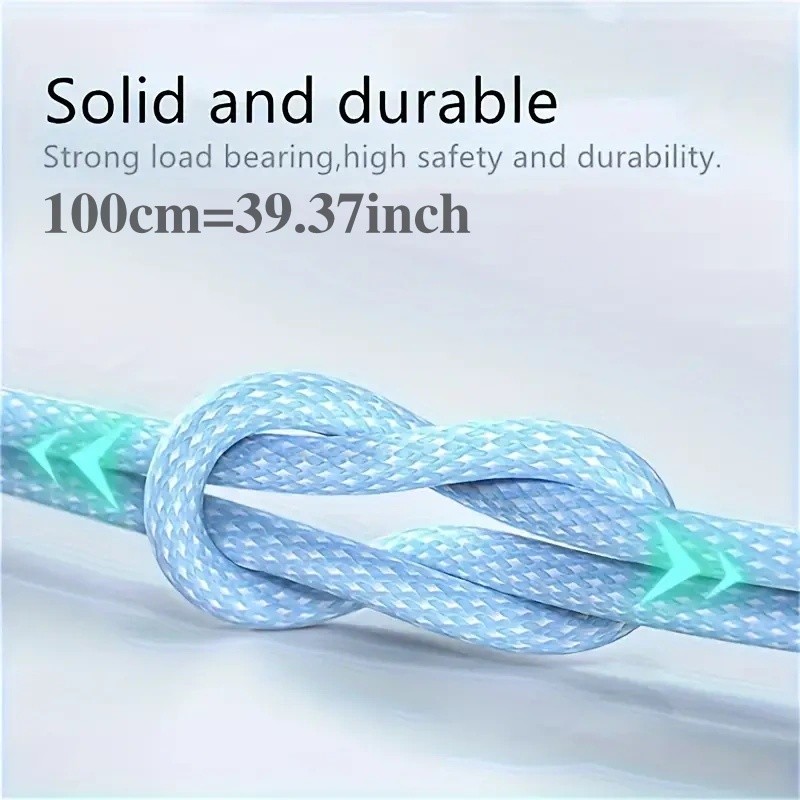 5-Pack USB-C to USB-C Fast Charging Data SYNC Cable Nylon Braided Silver 3ft gallery
