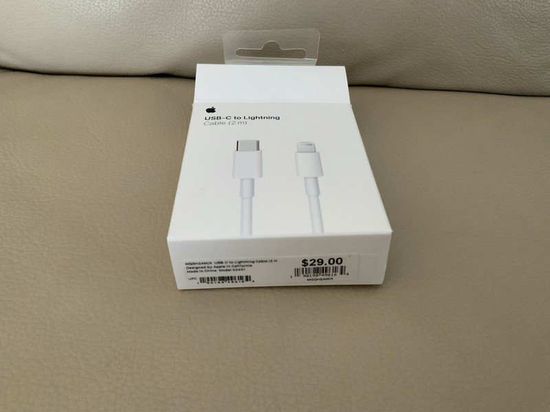Original Authentic iPhone Apple USB-C To Lightning Cable 2M With Original Box gallery