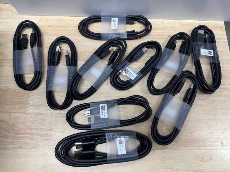 Lot Of 55 Mix Cables/Adapters New And Used gallery