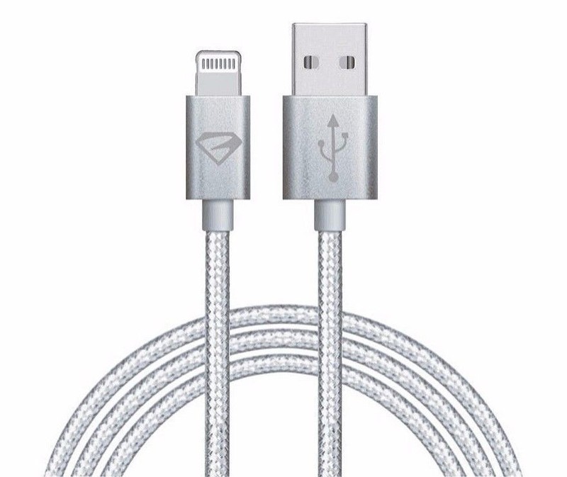 iPhone X 8 7 Plus Braided USB Data Sync Charger Cable Cord 3FT For iPhone X R S gallery