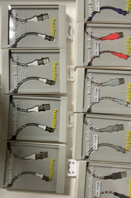 🔰 Heyday Charging Cable 👉LOT OF 10 Cables, Different Models👈 6ft. Each 🆕 gallery