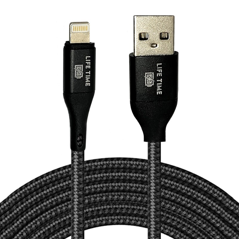 Life Time Warranty 3ft iPhone Charger Nylon Braided Cable Cell Phone gallery