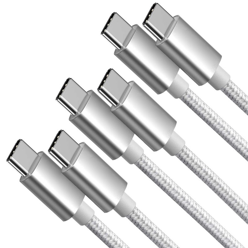 3 Pack Original USB-C iPhone 16 15 Pro Max Fast Charger Type C Charging Cable