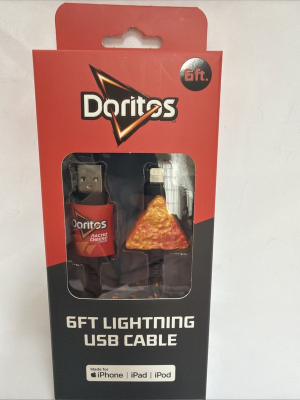 Doritos Chips 6ft USB Charging Cable for iPhone iPad iPod