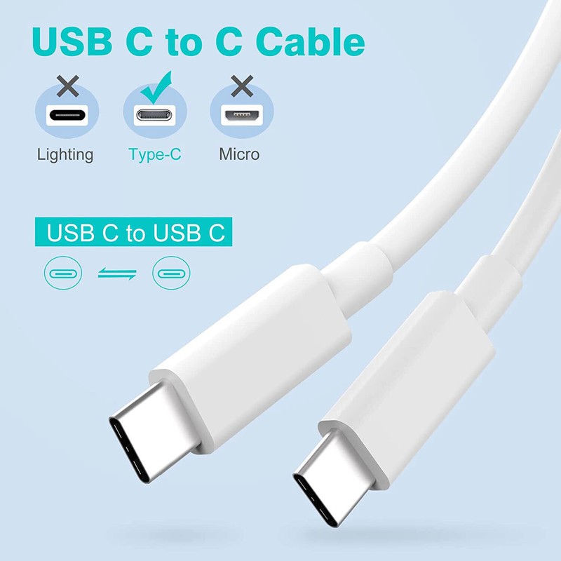 20W PD USB-C Fast Wall Charger Type-C Cable For LG Premier Pro Plus L455DL gallery