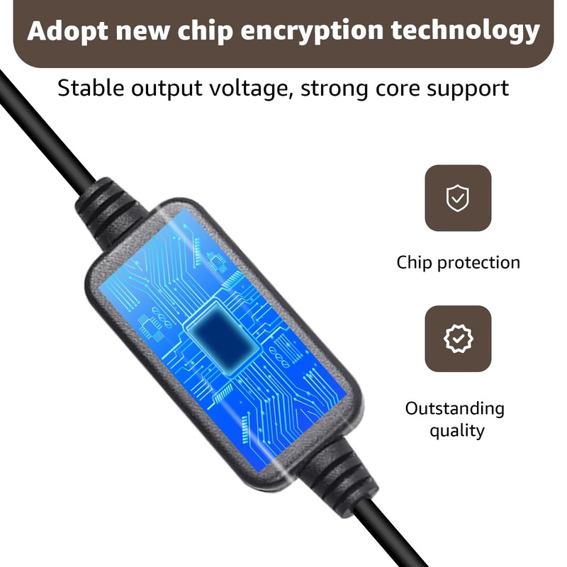 USB-C to DC3.5 Power Cable for Radar Detectors, 8.2FT 5V-12V Type C Power Cor... gallery