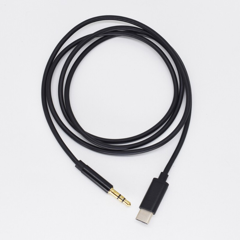 5pcs 1M/3.3ft USB C Type C to 3.5mm Male Stereo Audio Aux Cord Cable Black White gallery