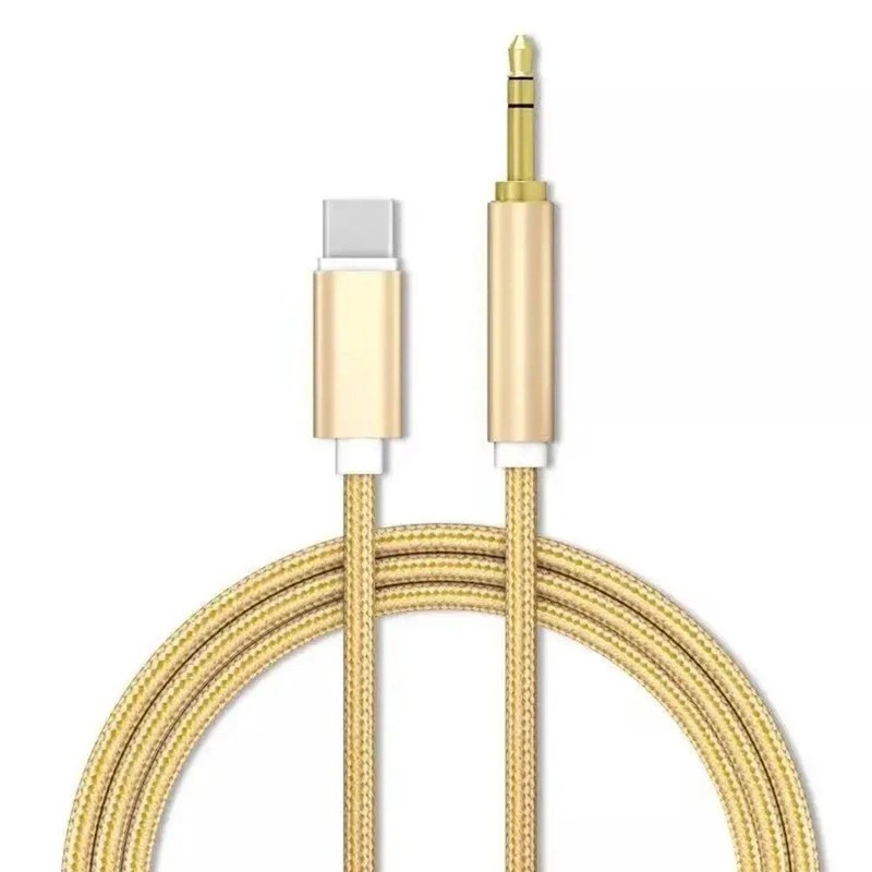 TypeC to Aux Cable USB Type-C Male To 3.5mm Cord Car AUX Music Audio Adapter LOT gallery