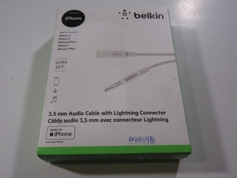Belkin 3.5 mm Audio Aux Cable with Connector for iPhone gallery
