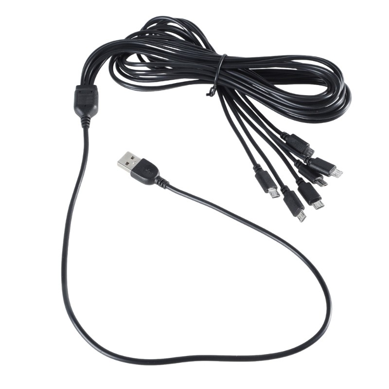 USB to USB 5Pin Charging Cable Male to Male Power Splitter Cord Wire 150cm Long