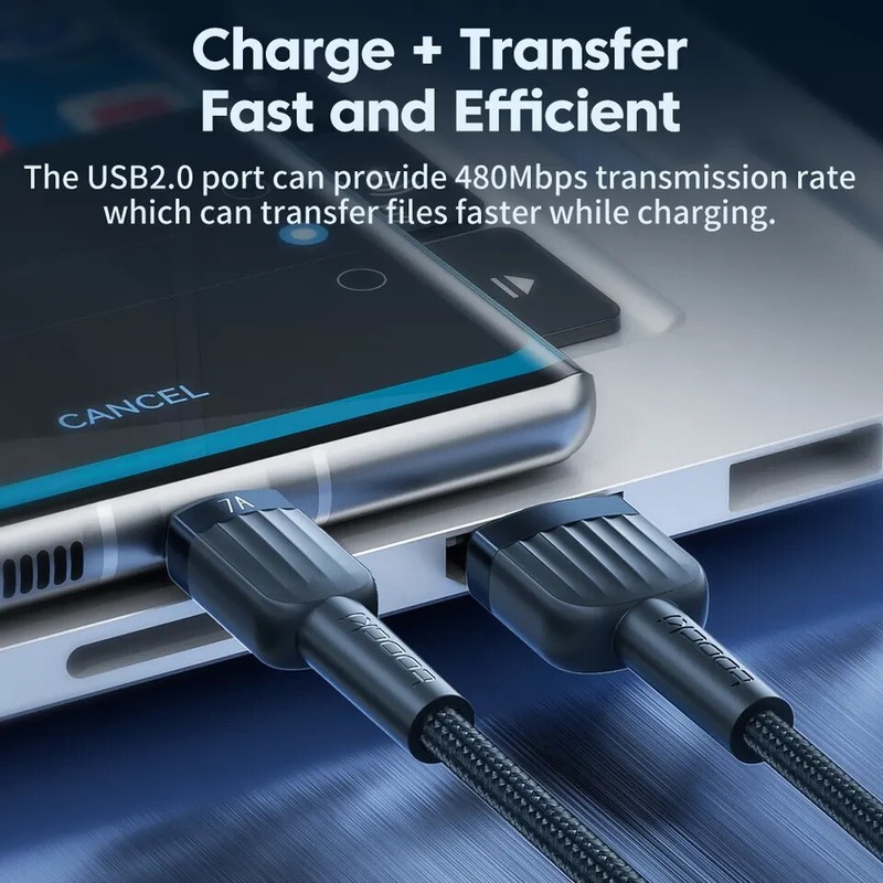 3 Pack Toocki 7a Fast Charging Data Transfer Sync Cable 100w USB C 1M 3ft gallery