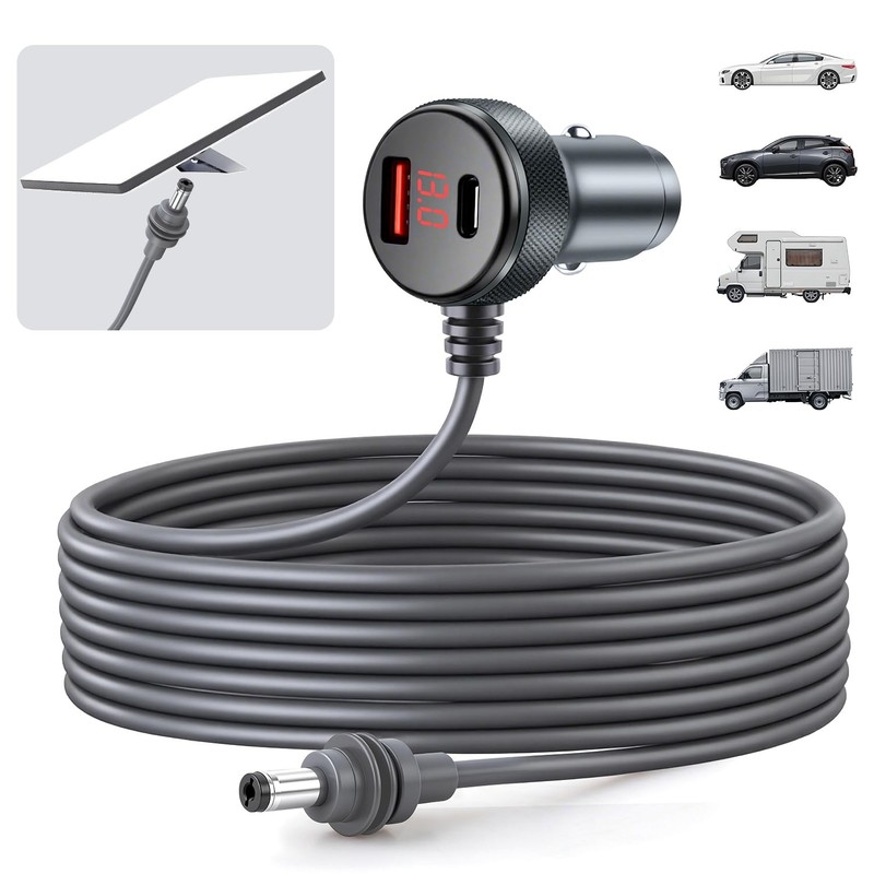 Starlink Mini Cable 3-in-1, Starlink Mini Car Adapter with Digital Display Du…