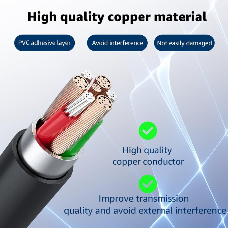 USB to RJ11 Cable 4.92FT USB 5V-12V Compatible with Escort Uniden Beltronics gallery