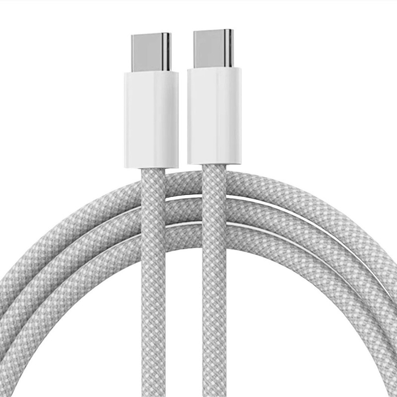 USB-C to C Cable Fast Charger Data Cord For Samsung iPhone 15~17/ProMax 3ft 5ft