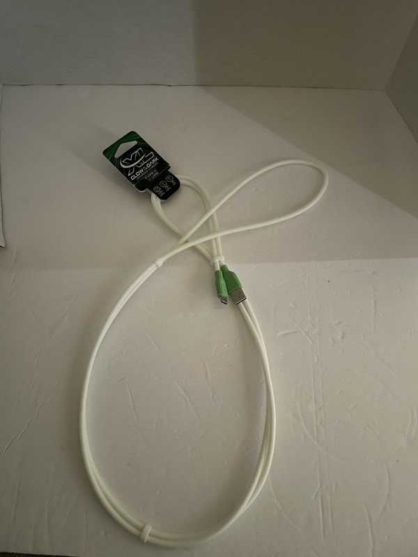 GLOW IN THE DARK XL 7FT TYPE C TO USB GREEN CHARGING CABLES BLACKBERRY SAMSUNG gallery