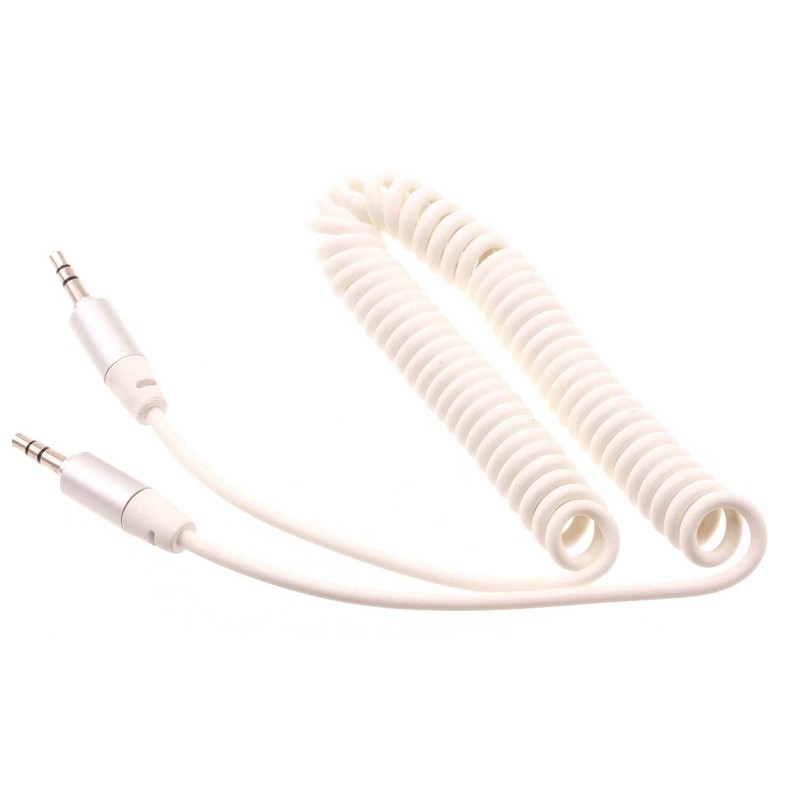 AUX CABLE 3.5MM ADAPTER CAR STEREO AUX-IN AUDIO CORD SPEAKER for CELL PHONES