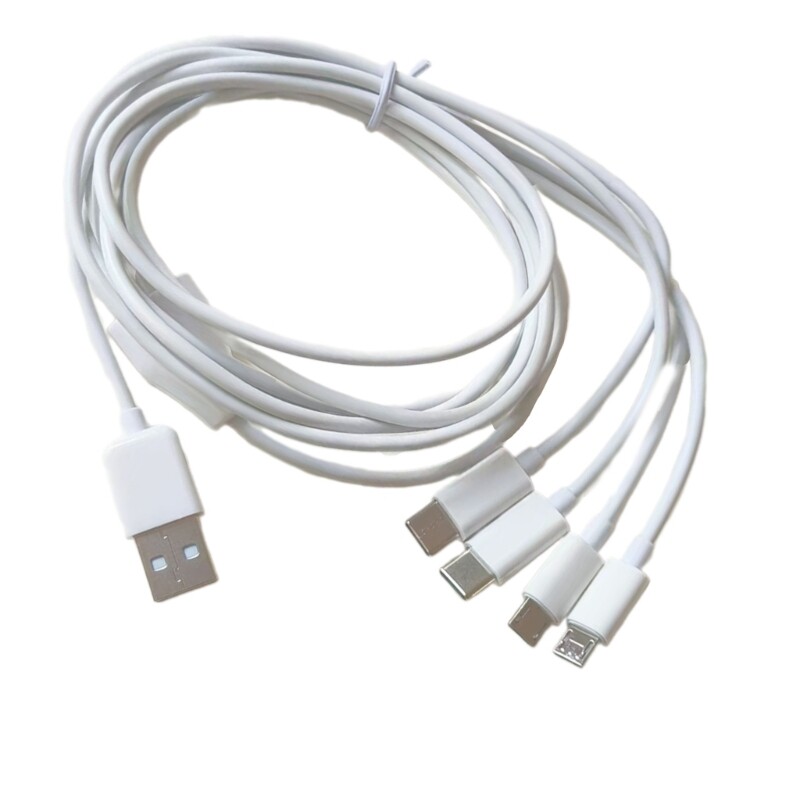 Compactly USB MultiCharging Cable for Type C and Micros USB Use 78.74inch gallery