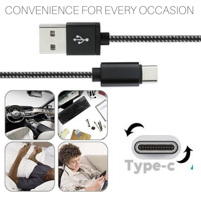 Bulk 10ft USB A Type C Fast Charger Cable Lot For Samsung Android iPhone15 16 17 gallery