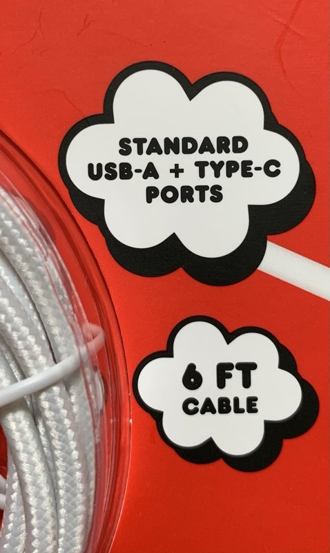 NEW Hello Kitty Charging Kit ~ 3.1 AMP Dual Port Plug + USB-C to USB-A 6ft Cable gallery