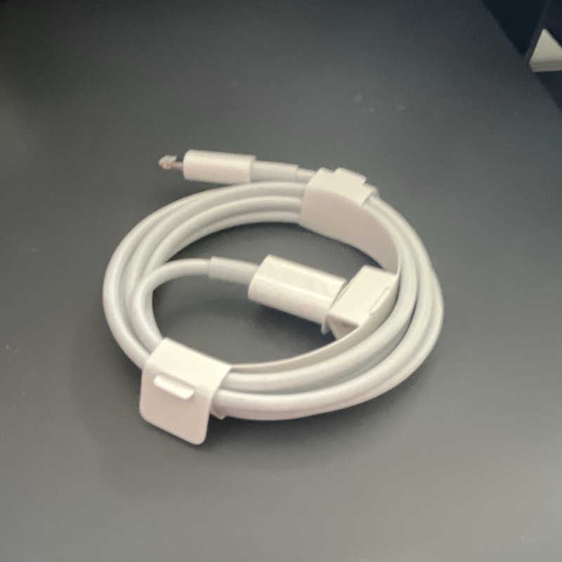 USB-C to Lightning Charging Cable, White, 1m (Less than 10ft.) MFi certified gallery