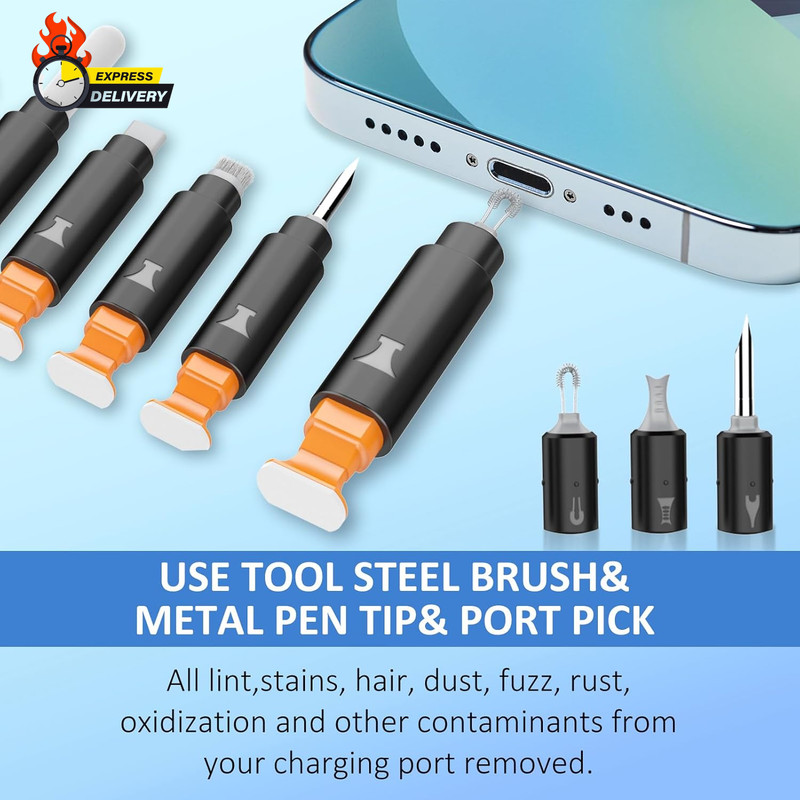 for Iphone Cleaning Kit for Charging Port Cleaner, Multi-Tool Iphone Cleaner Rep gallery