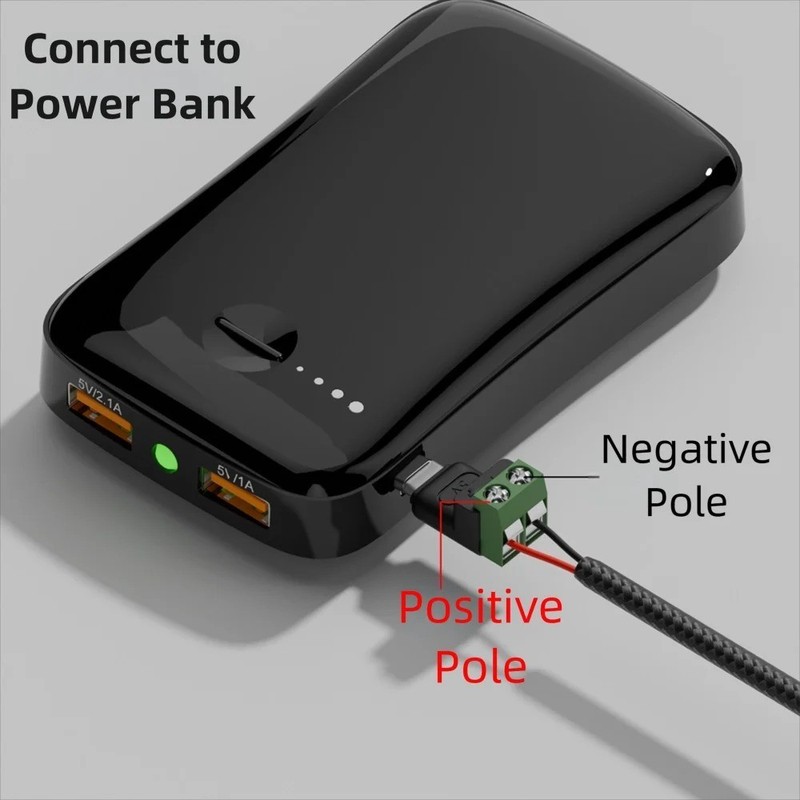 USB Type C Solderless Connector Screw Terminal Adapter Male to 2 Pin 10PCS gallery