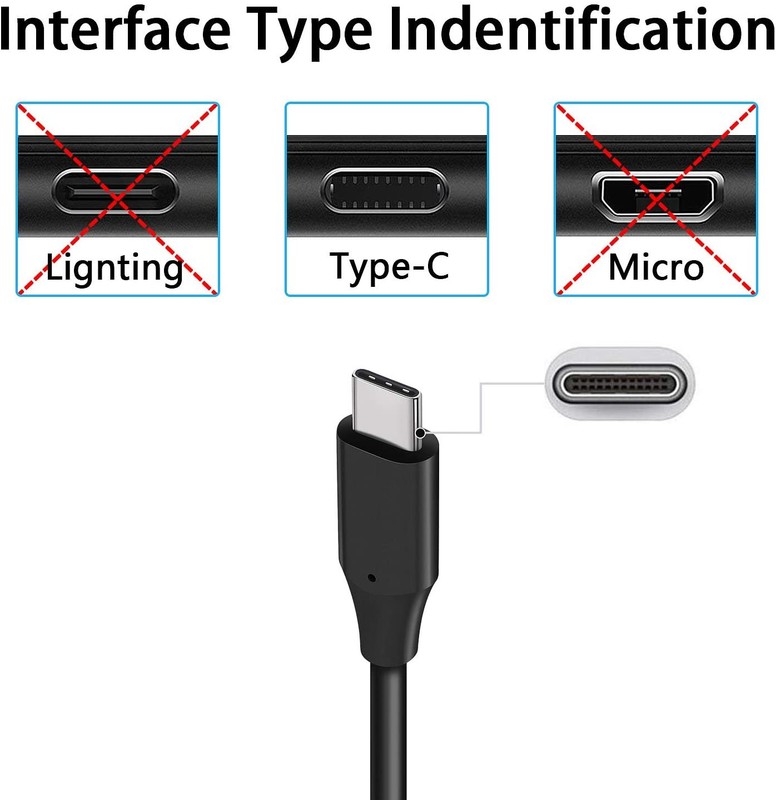 For iPhone 16/17/Pro/Max/Air- 6ft Long USB-C Cable PD Fast Charger Cord Power gallery