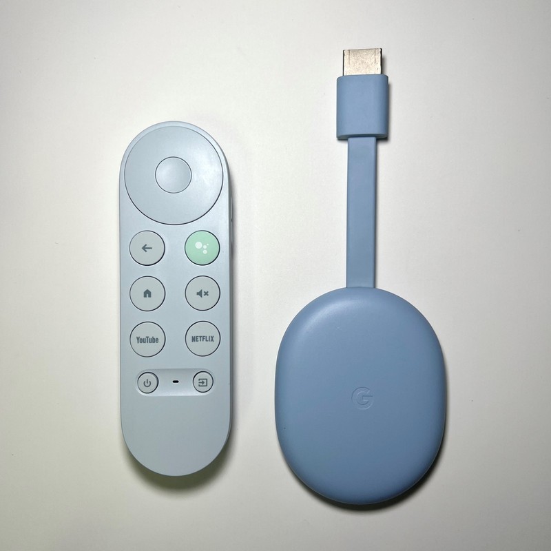 Google Chromecast with Google TV 4K (Color Choose) Freeshipping White Pink Blue gallery