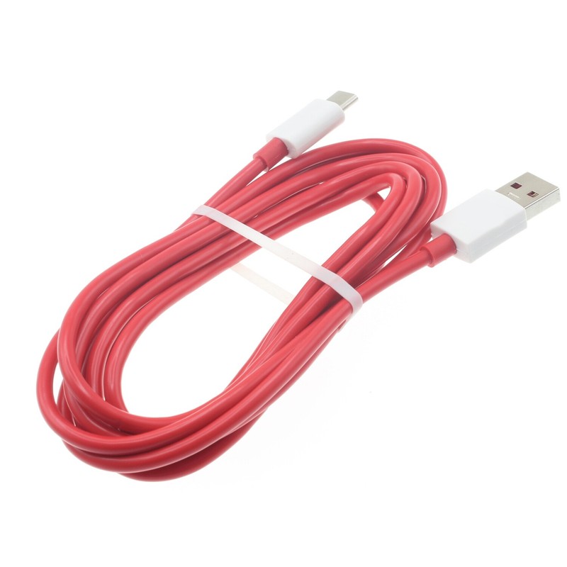 LG Stylo 5 4 Plus Red 6ft USB-C Cable Charger Cord Power Wire Type-C