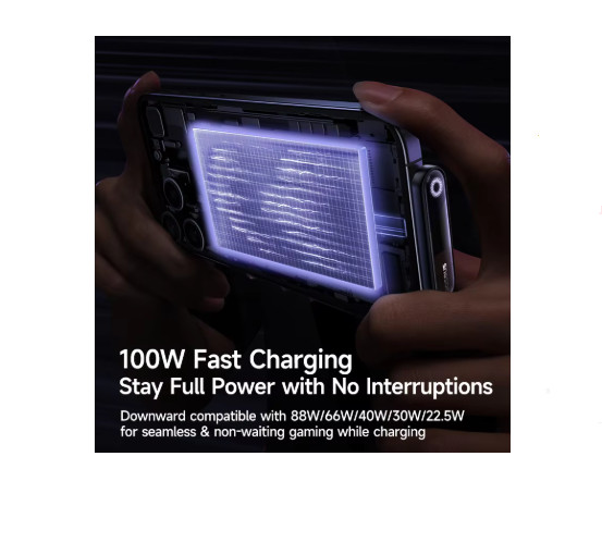 Baseus MVP3 Elbowed USB C Cable 100W For iPhone 16 15 Pro Max LED USB Type-C gallery