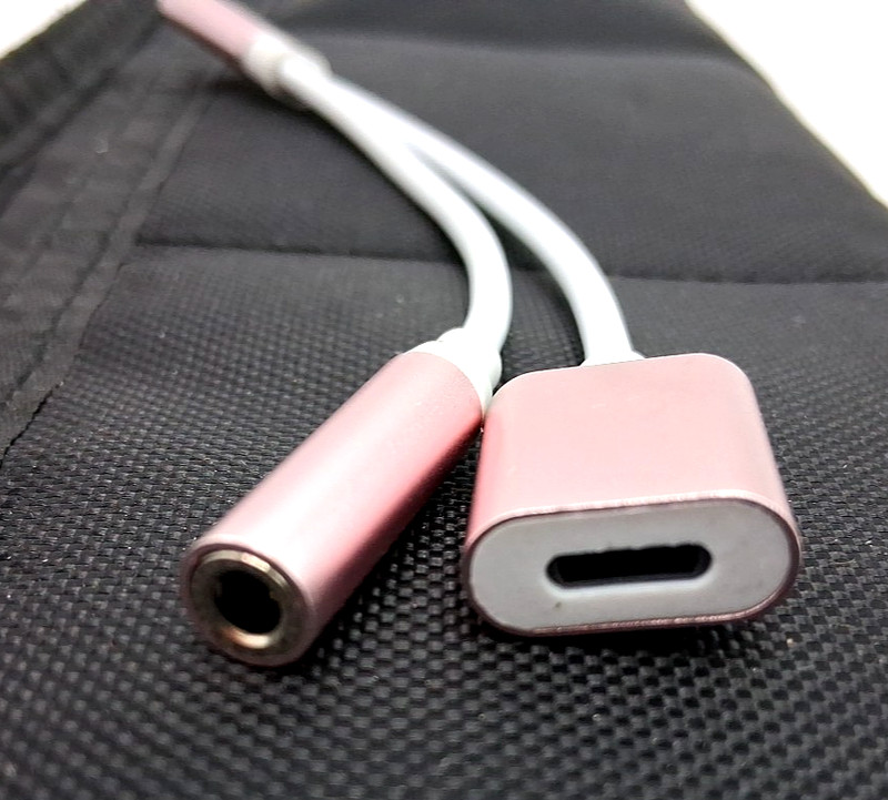 Apple 2 in 1 iphone Adapter, Aux Headphone Jack Audio gallery