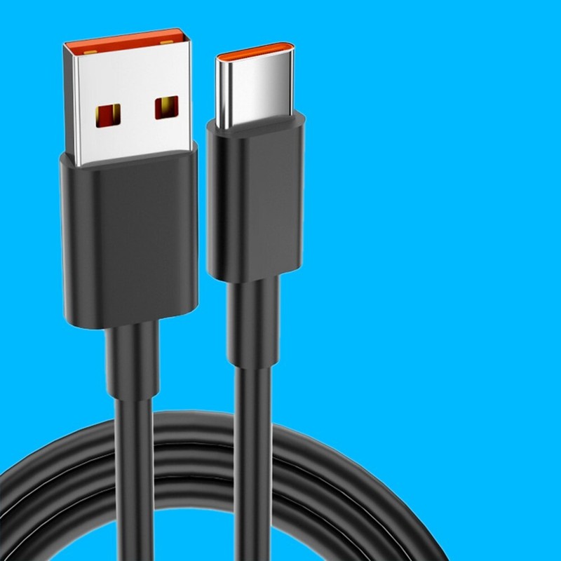 Rapidly Charging Lightweight 120W/6A Type C to Type C USB Cable 3ft f OnePlus 9