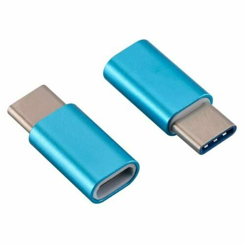 Micro USB Female to Type C Male Adapter Converter Micro-B to USB-C Connector LOT gallery