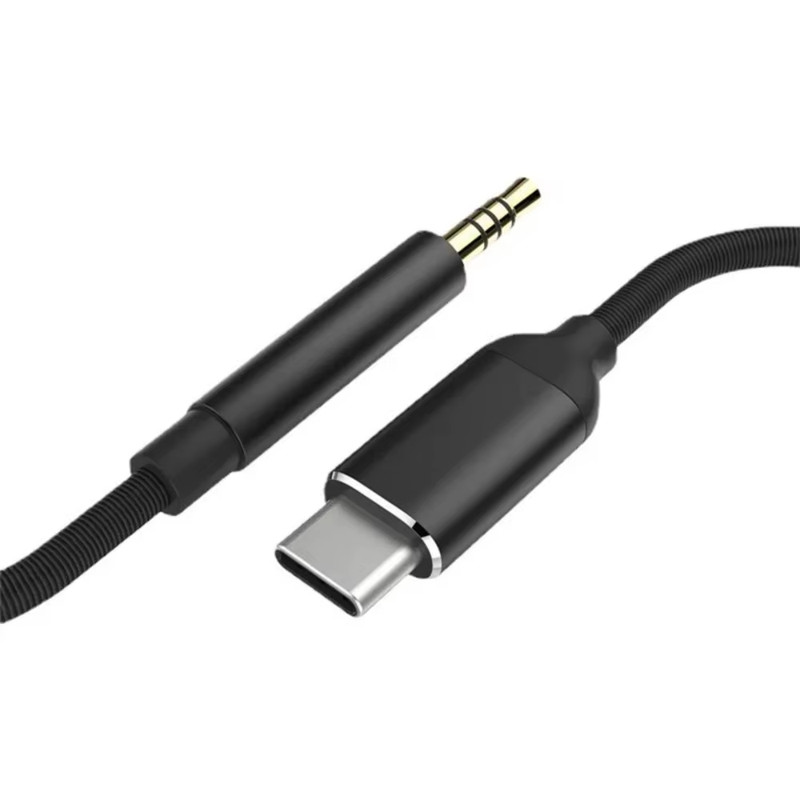 USB Type C to 3.5 MM Jack AUX Cable DAC Type-C Audio Kabel for Car Speaker Headp gallery