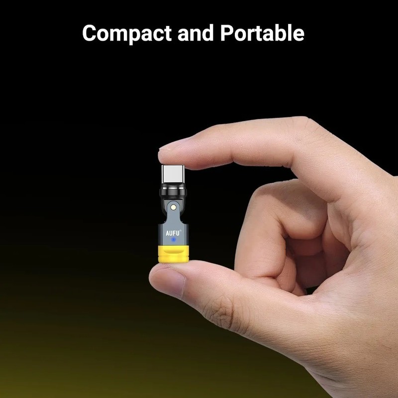 Magnetic OTG Adapter Type C Female to Type C IOS Micro Male Converter For gallery