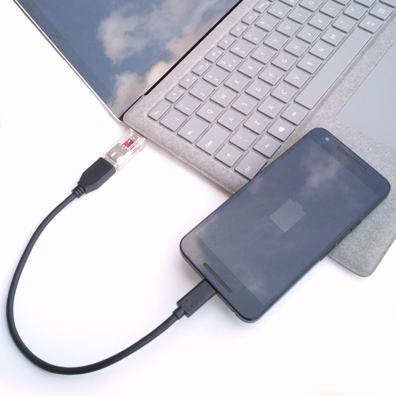 USB Data Blocker - Protect against Juice Jacking (Transparent, 1) gallery