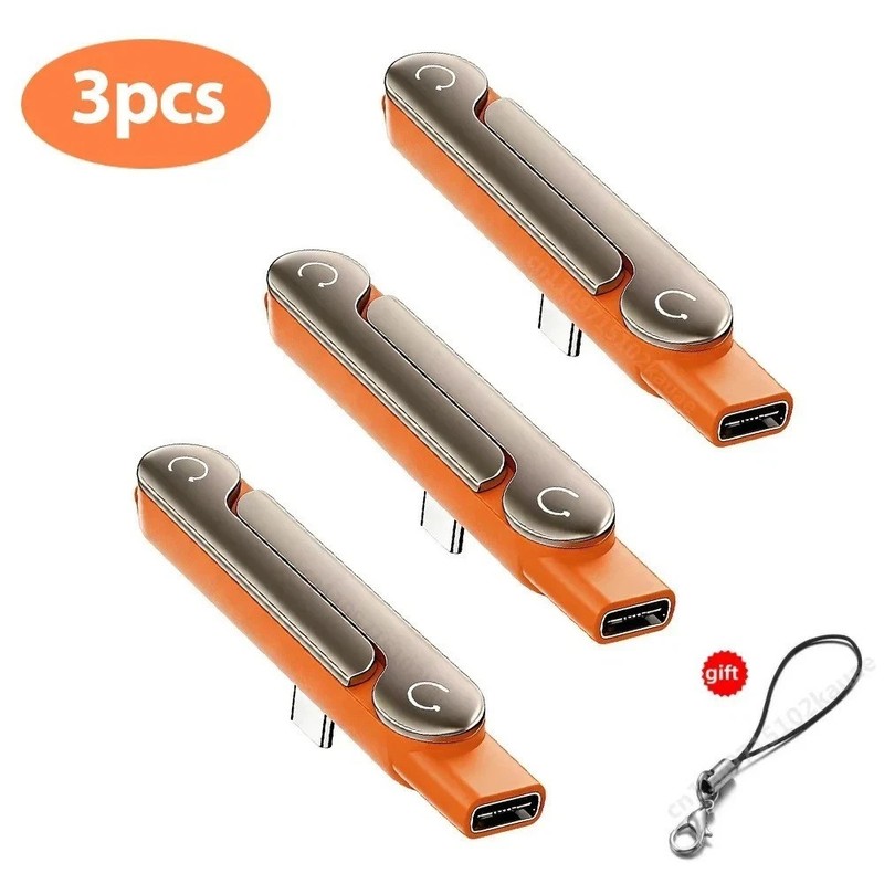 Type C Phone Charging Bracket Adapter 240W Charging OTG Type-C gallery