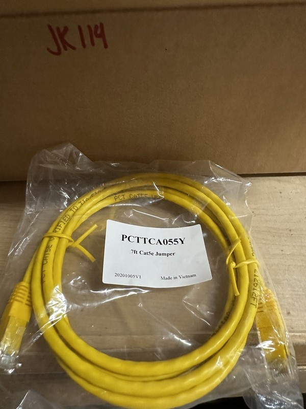 PCTTCA055Y 7FT Cat5e Jumper