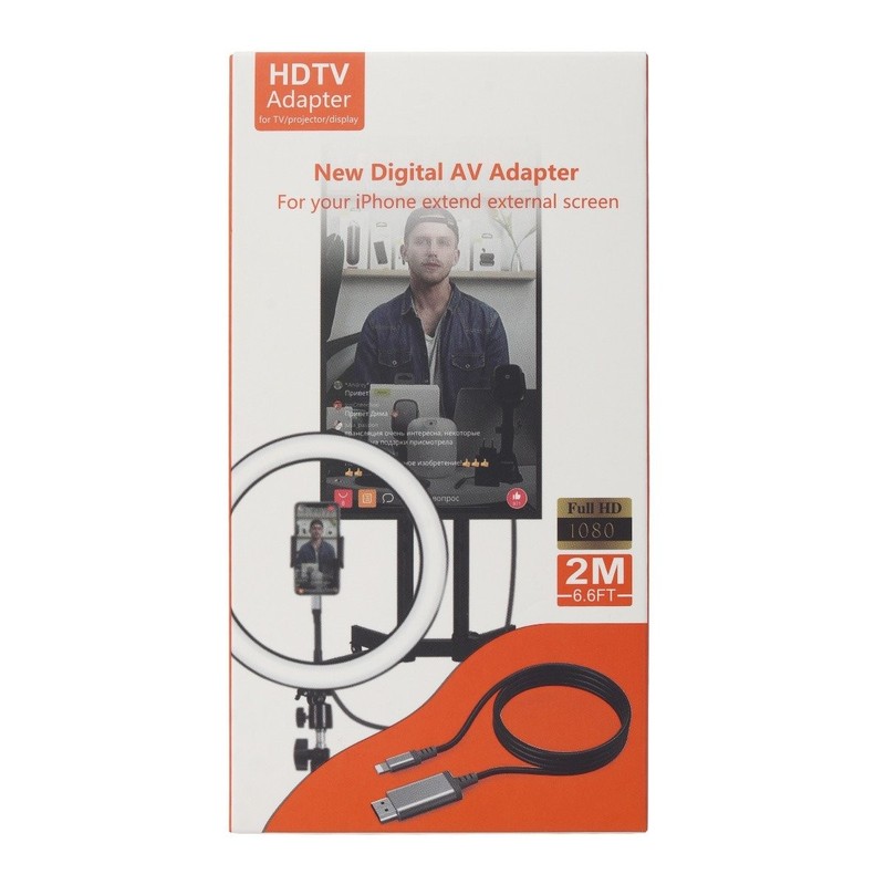 For iPhone New Digital AV Adapter to HDMI Cable Replacement Part